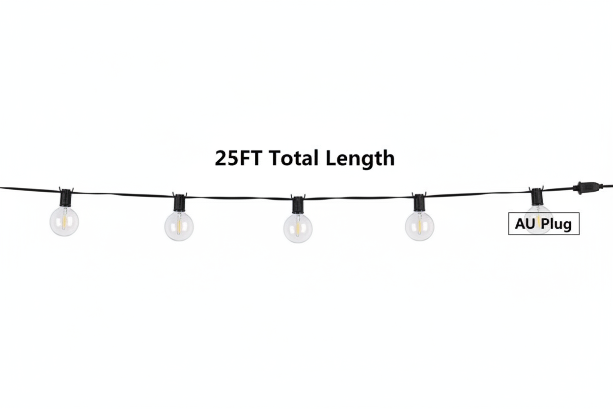 G40 25FT String Lights AU Plug Product Image